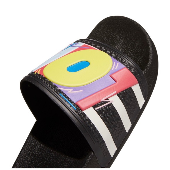 Mens ADIDAS X KRIS ANDREW SMALL Pride Adilette Pride Slide Sandals GX638… - Picture 2 of 10